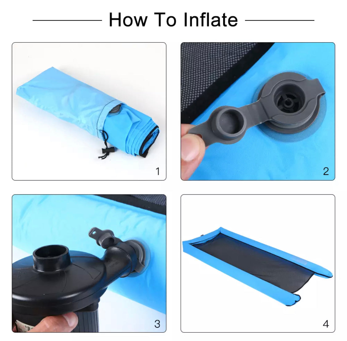 Inflatable Floating Bed