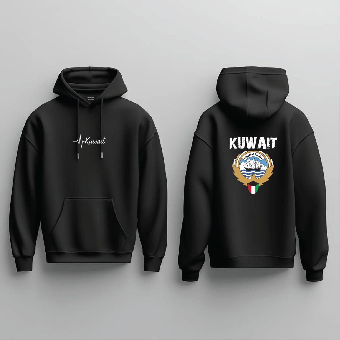 Kuwait emblem hoodie