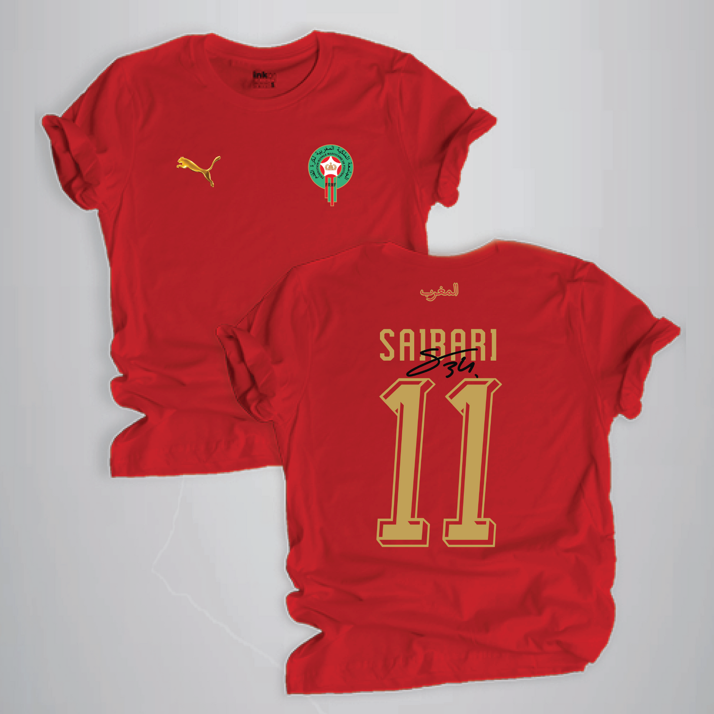 Saibari 11 Signature - Morocco world Cup 2026