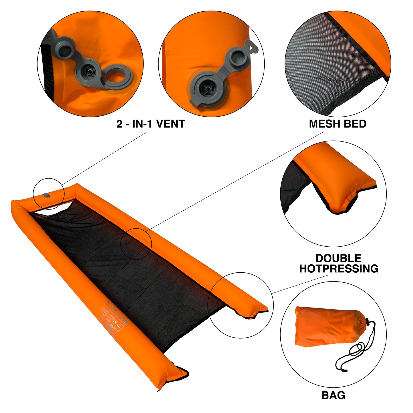 Inflatable Floating Bed