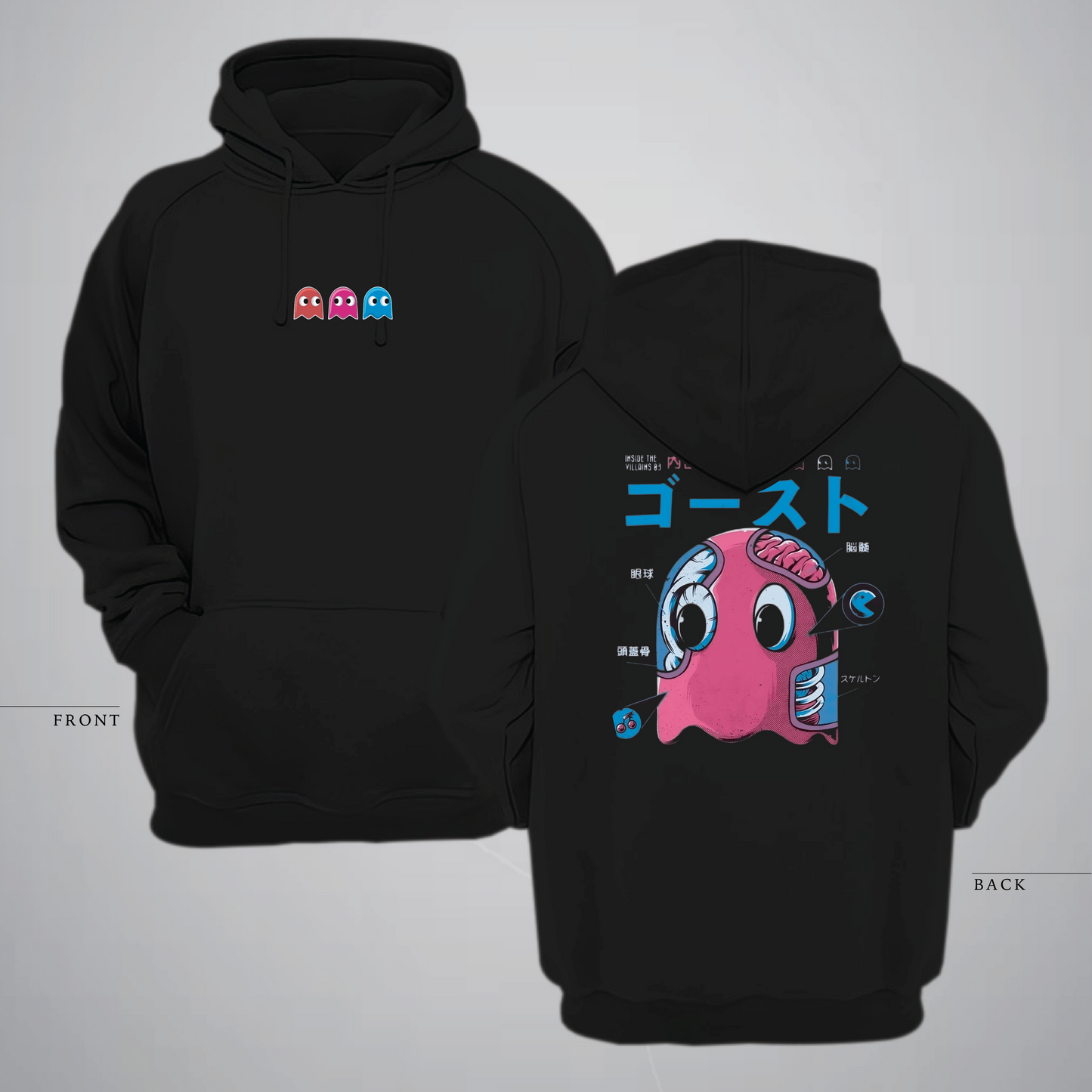 Ghostzilla Pacman Hoodie