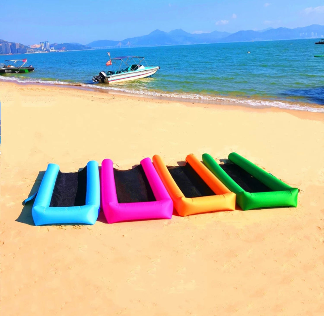 Inflatable Floating Bed