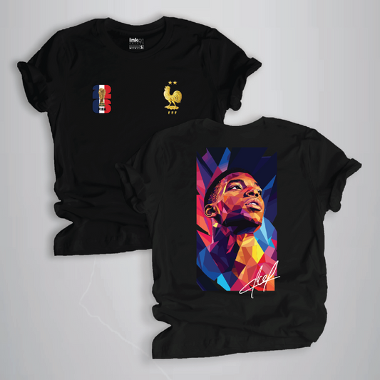 Mbappe Pop Art Signature - France World Cup 2026
