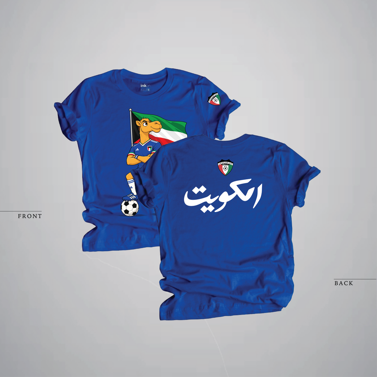 Haydo with Kuwait Flag - Kuwait National Football Team Gulf cup 2026