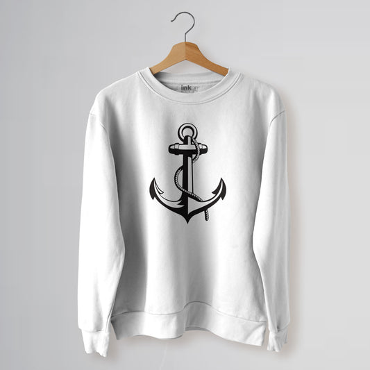 Anchor white long sleeve