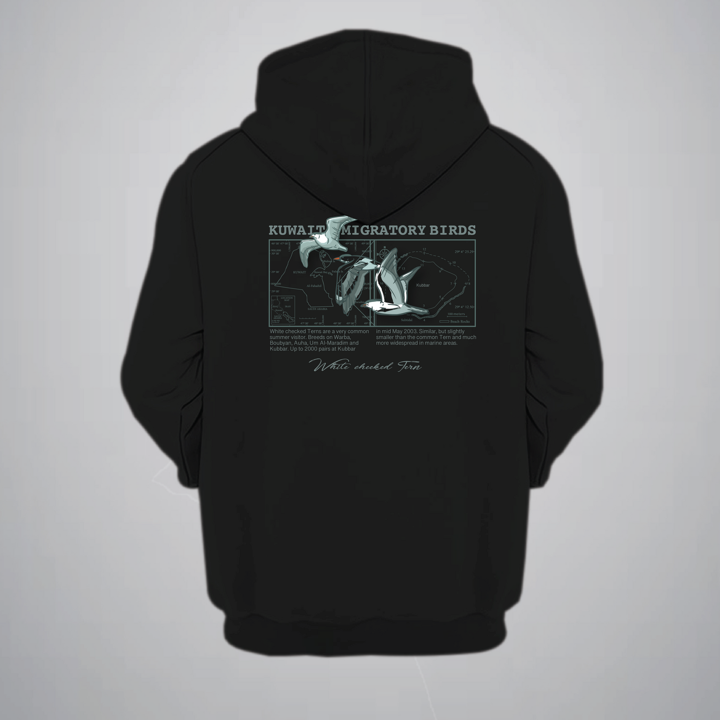Kuwait Migratory Birds Hoodie
