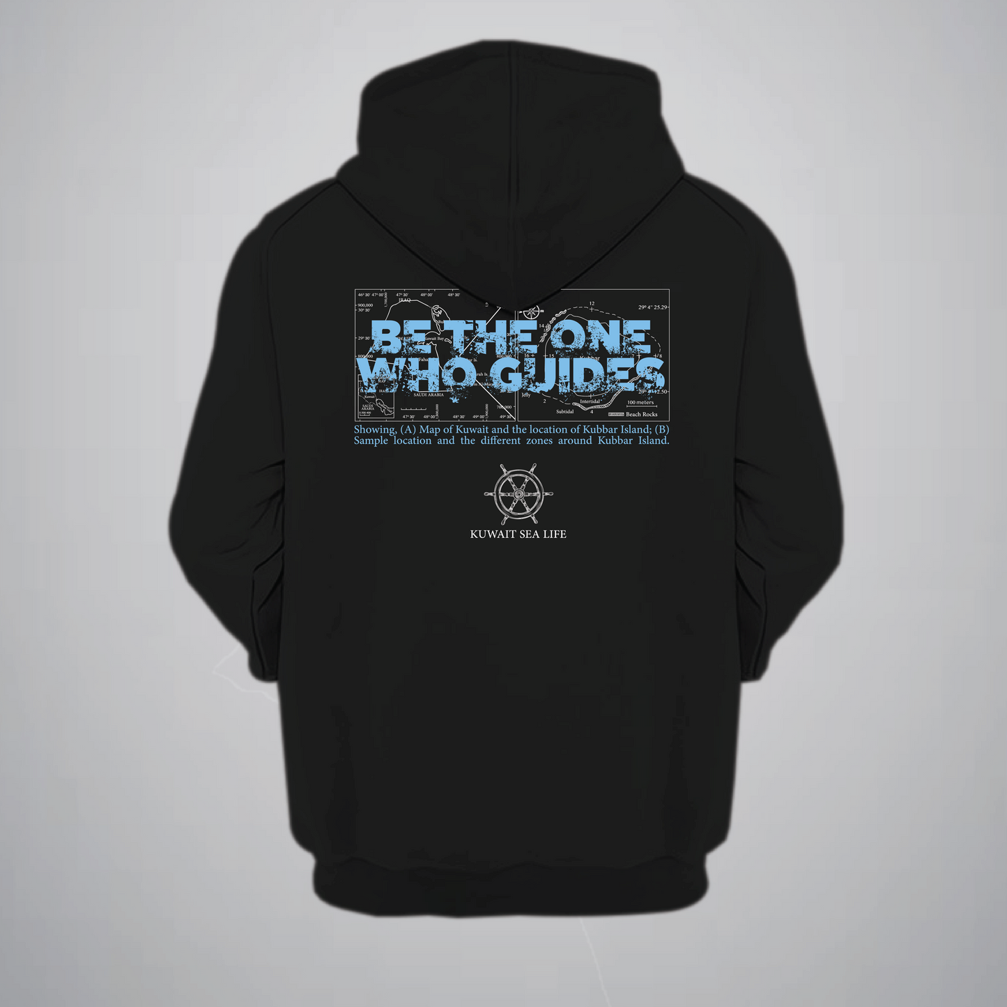 Be The One Who Guides Map Hoodie
