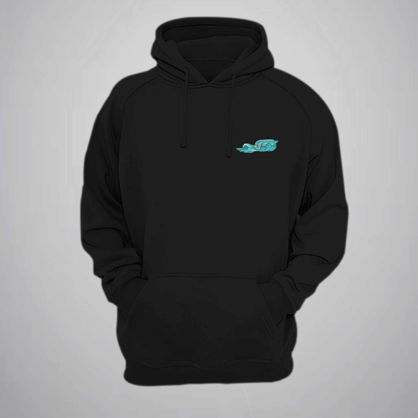 Japanese Waves Hoodie