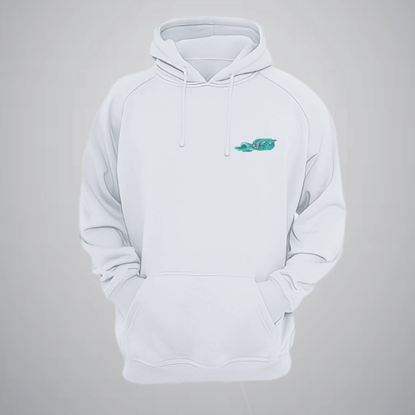 Japanese Waves Hoodie