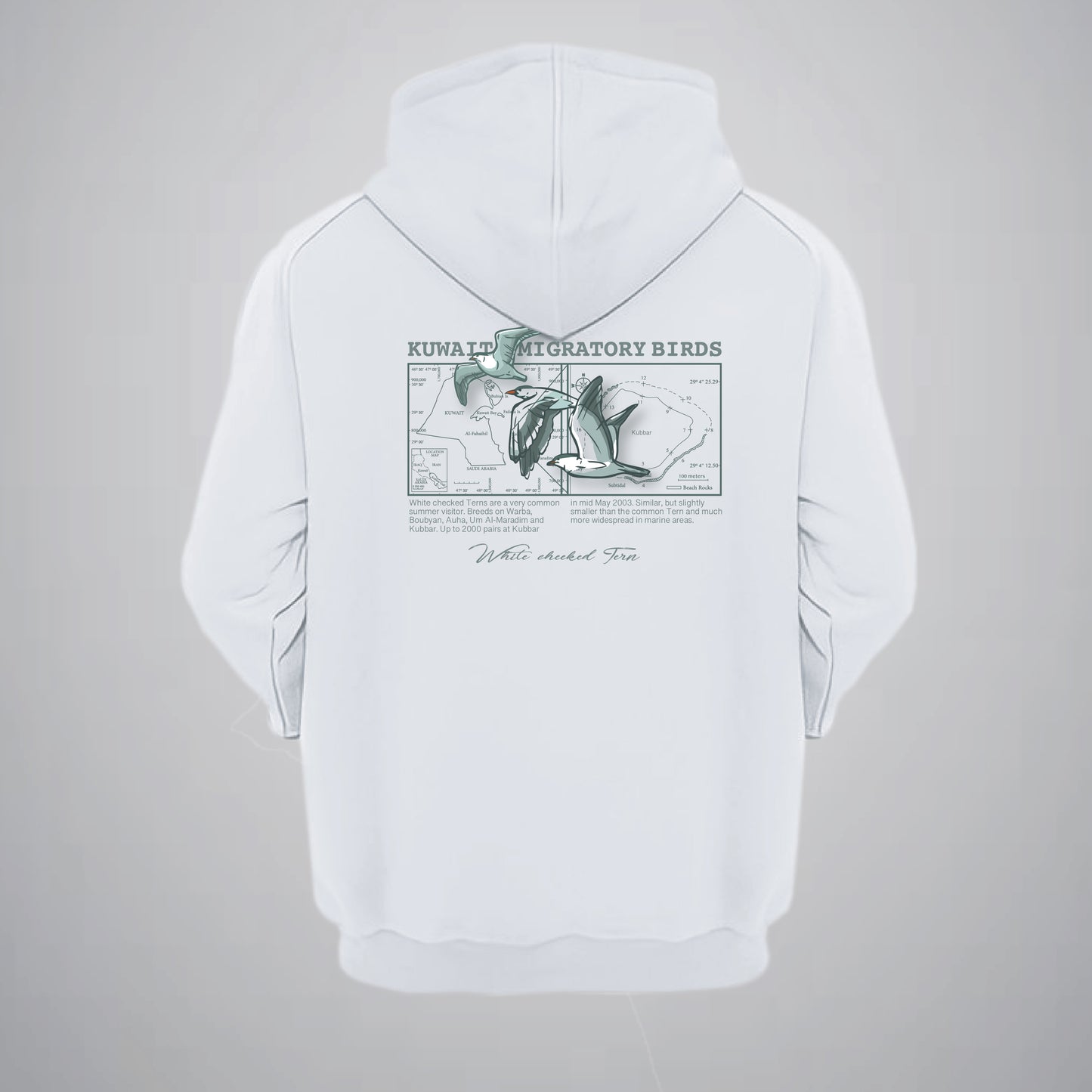 Kuwait Migratory Birds Hoodie