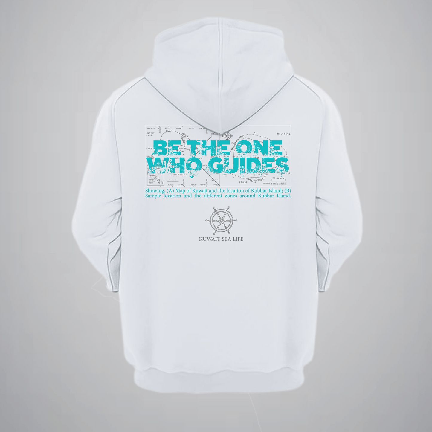 Be The One Who Guides Map Hoodie