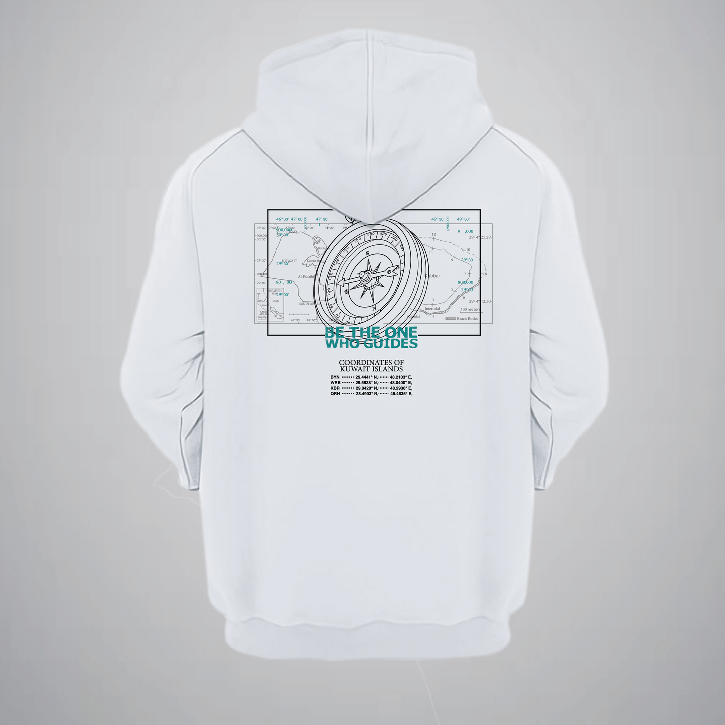 Be The One Who Guides Compass Hoodie