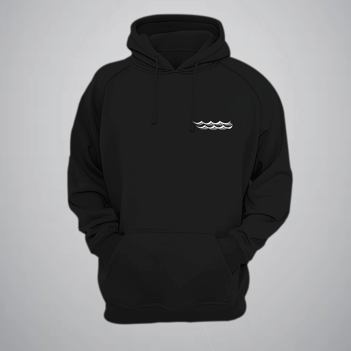 Catch waves Not Feelings Hoodie