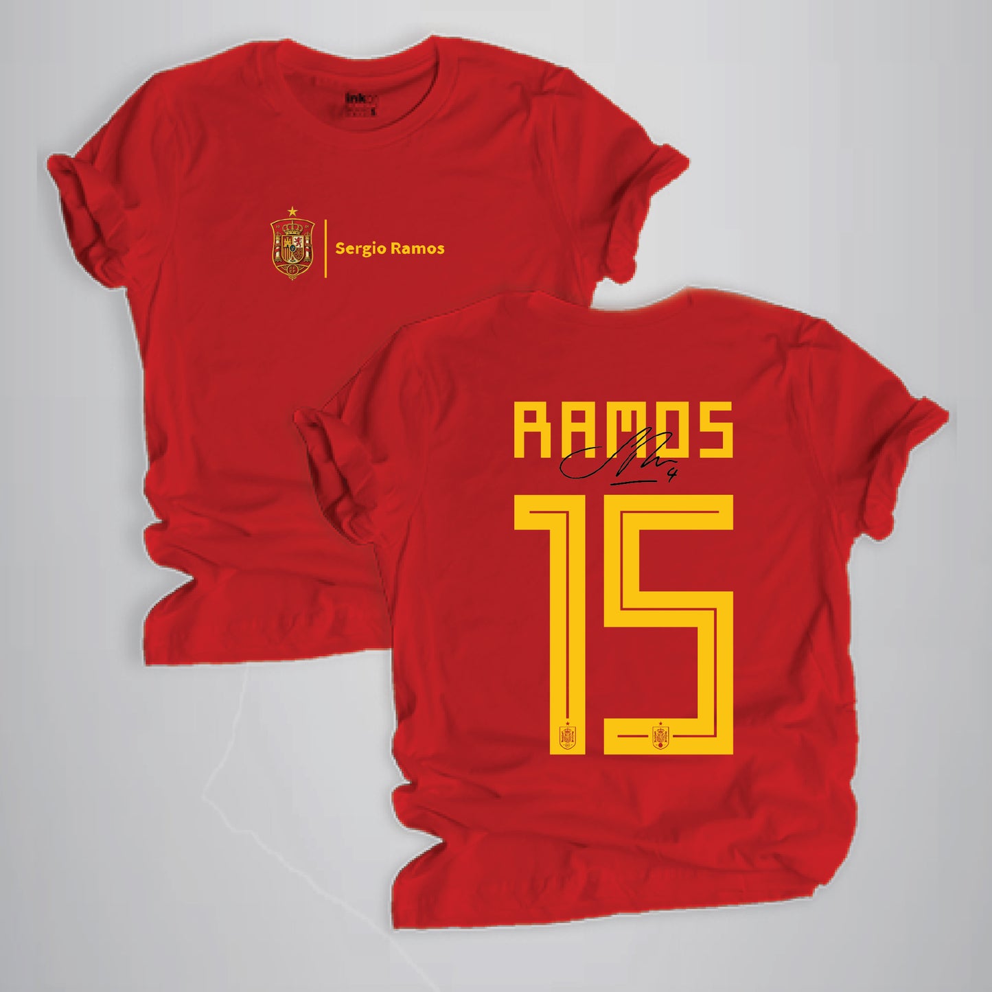 Sergio Ramos 15 Signature - Spain World Cup 2026